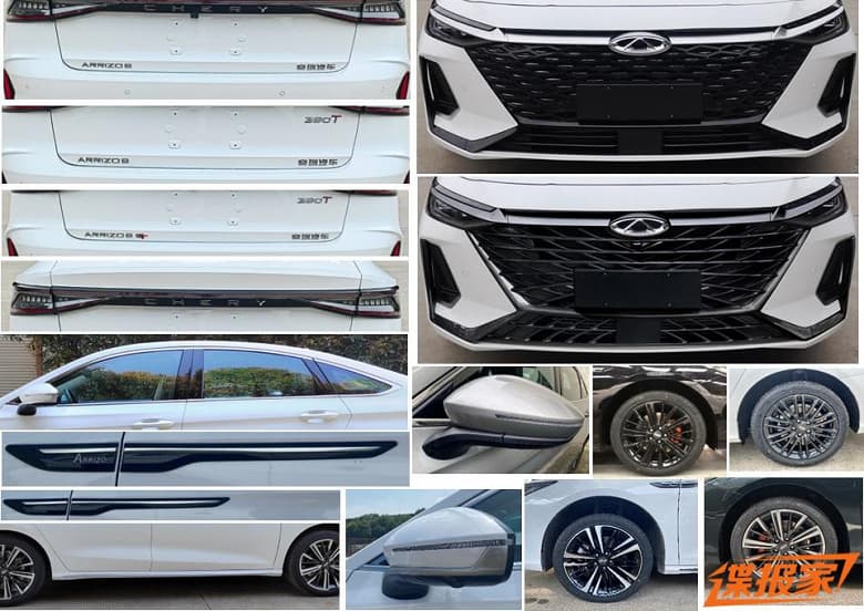 В Китае рассекречен 254-сильный Chery Arrizo 8 GT. Этот седан приедет в Россию