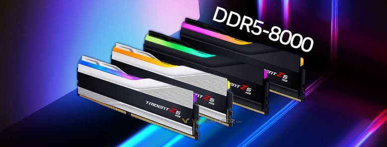 Теперь это действительно ОЗУ нового поколения. G.SKILL представила набор Trident Z5 RGB DDR5-8000 Теперь это действительно ОЗУ нового поколения. G.SKILL представила набор Trident Z5 RGB DDR5-8000