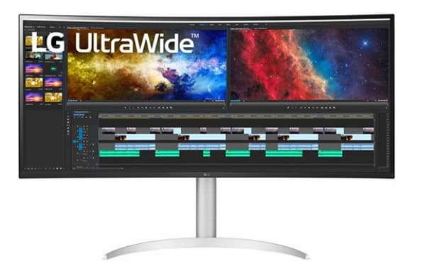 Диагональ 37,5 дюйма и разрешение 3840 х 1600 пикселей. Анонсирован монитор LG 38BQ85C