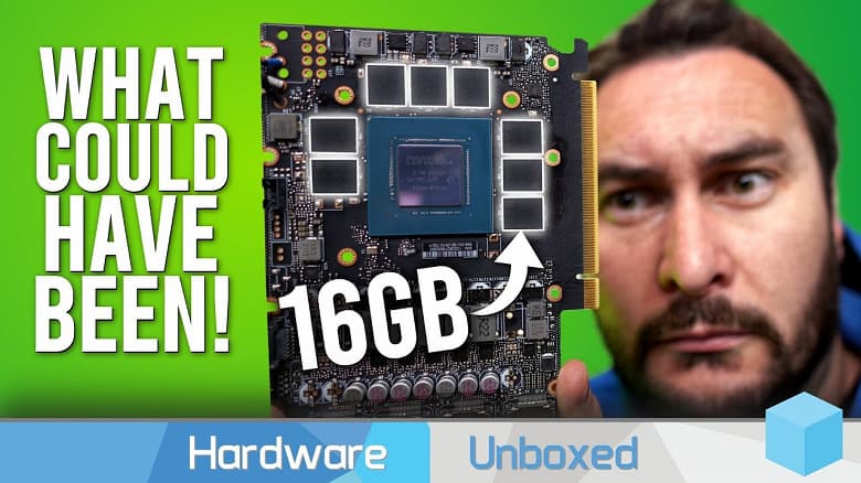 Тест, показывающий ограниченность 8 ГБ памяти в GeForce RTX 3070, в сравнении с RTX A4000