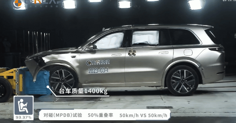 Li Auto L9 — безопасный китайский кроссовер, успешно прошедший краш-тест C-NCAP и доступный в России