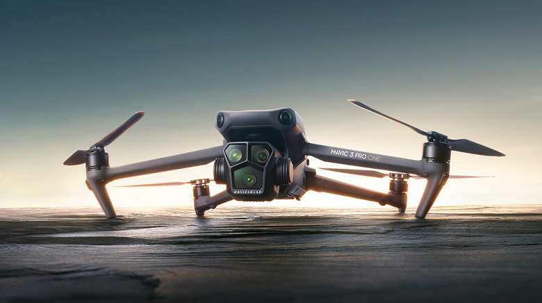 Hasselblad, видео 5,1K и 7х оптический зум. Представлен дрон DJI Mavic 3 Pro с тремя камерами