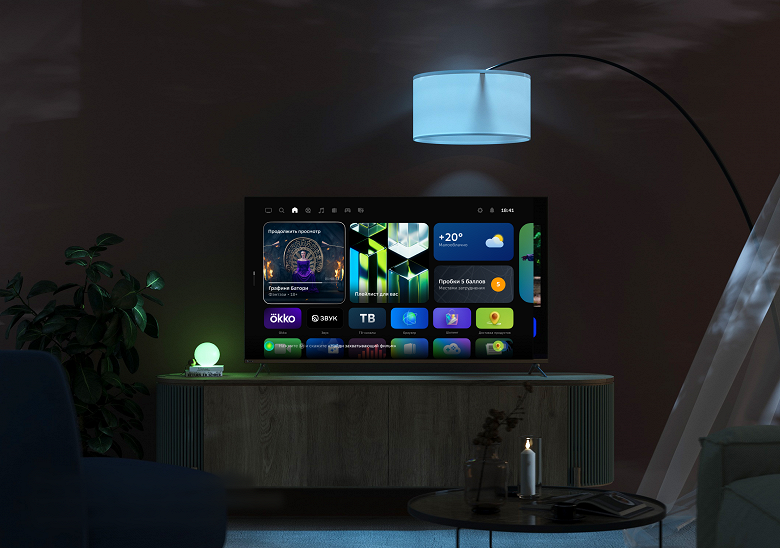 В России стартовали продажи 21 новой модели умных телевизоров Sber, в том числе 4K-флагманы QLED