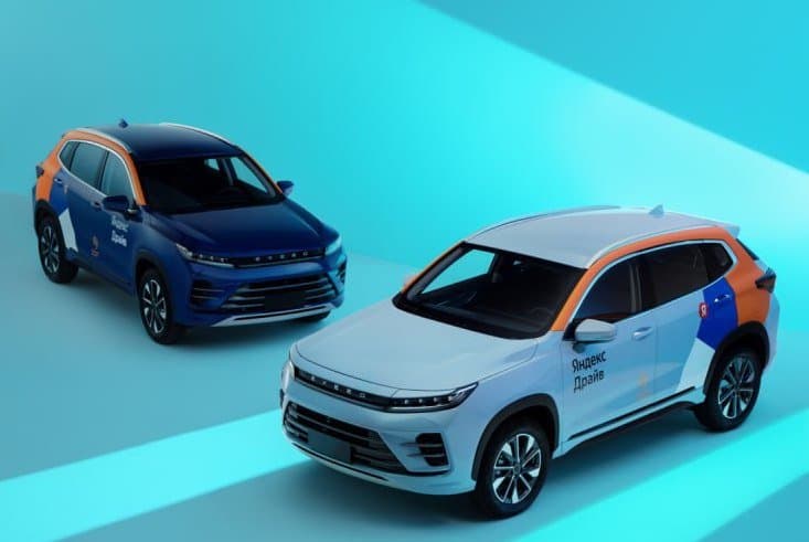 В «Яндекс Драйве» появились кроссоверы Exeed LX и Chery Tiggo 4 Pro