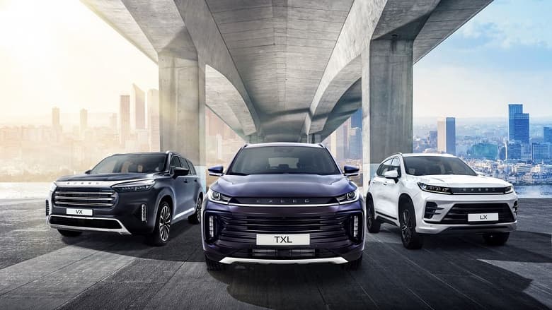 В России взлетели продажи кроссоверов Exeed. Самая популярная модель – Exeed LX