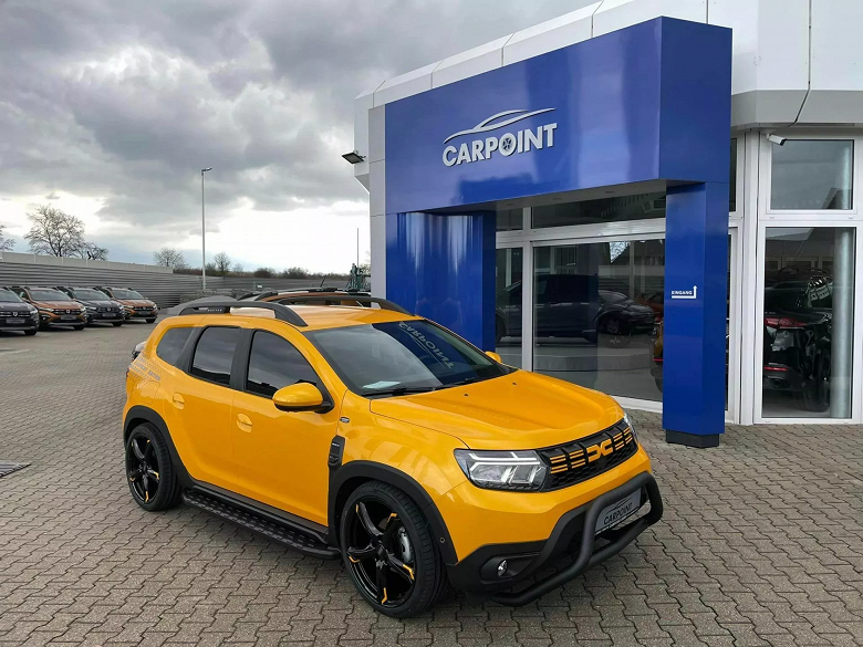 Представлен заниженный Duster CarPoint Yellow Edition