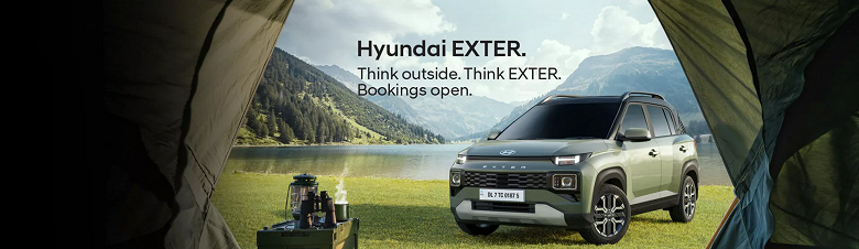 Представлен совершенно новый доступный кроссовер Hyundai Exter