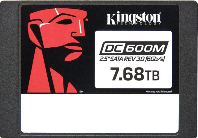 Представлены SSD Kingston DC600M объемом до 7,68 ТБ