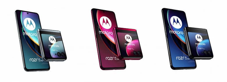 В сеть утекли пресс-фотографии раскладного телефона Motorola Razr 40 Ultra