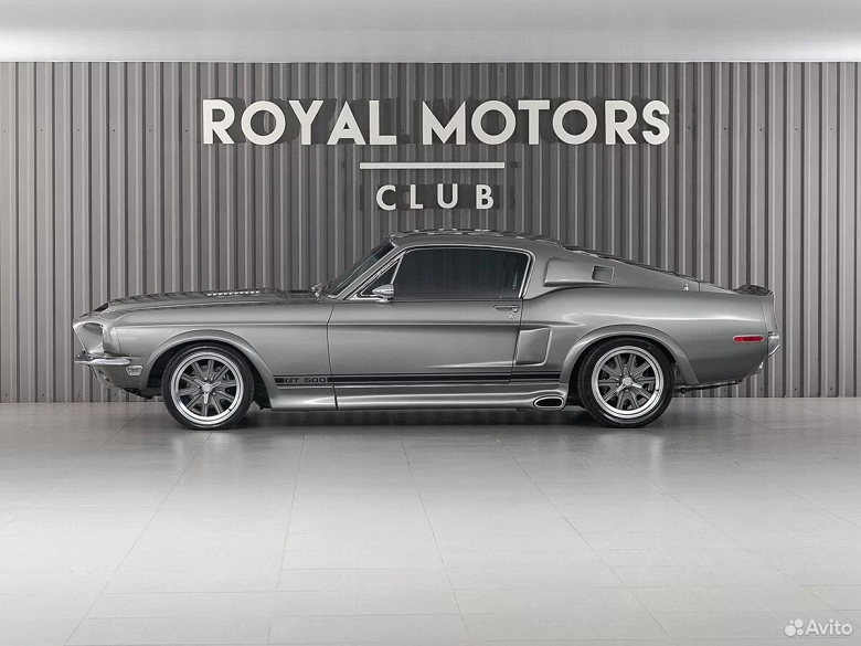 В России продают легендарный Ford Mustang Shelby GT500 Eleanor 1968 года в идеальном состоянии