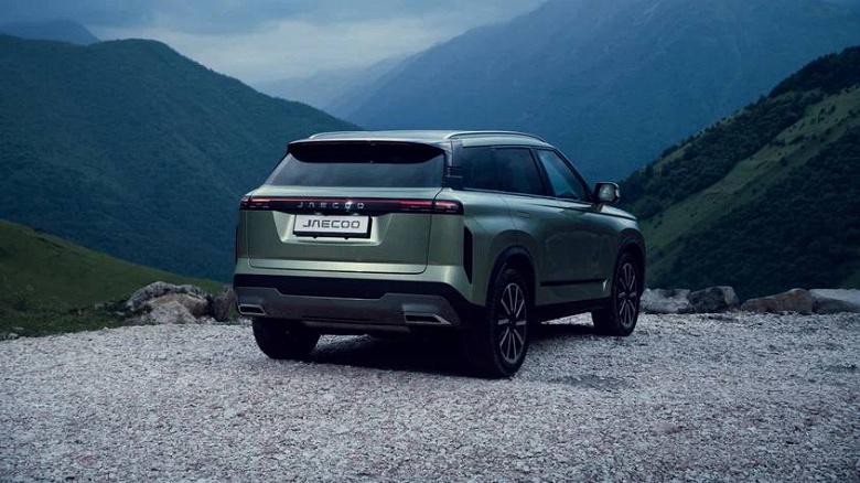 Jaecoo J7, доступен для заказа в России в стиле Range Rover: полная ...