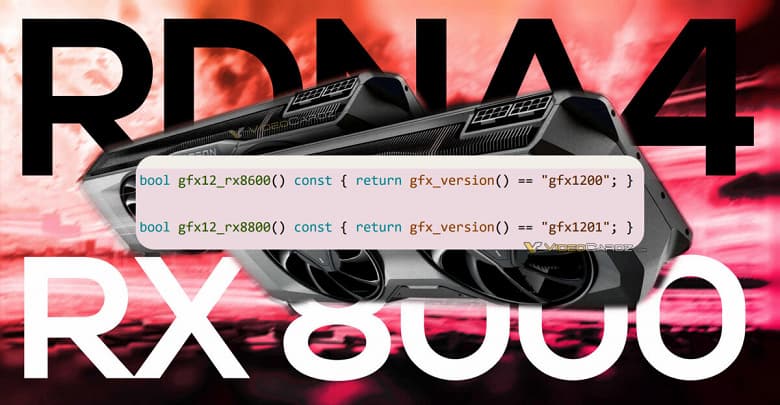 У нас будут по меньшей мере Radeon RX 8800 и RX 8600: названия этих серий были обнаружены в программном обеспечении AMD У нас будут по меньшей мере Radeon RX 8800 и RX 8600: названия этих серий были обнаружены в программном обеспечении AMD