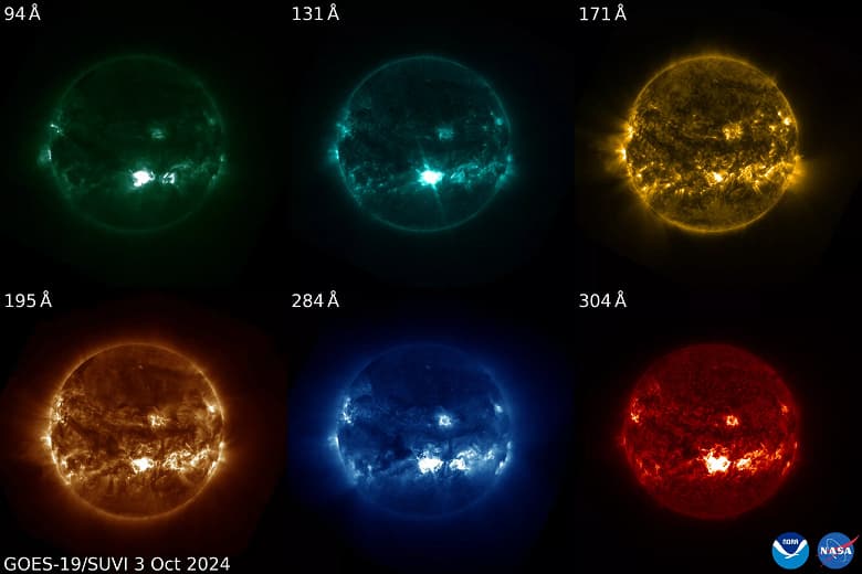 Новый спутник GOES-19 начал наблюдение за Солнцем