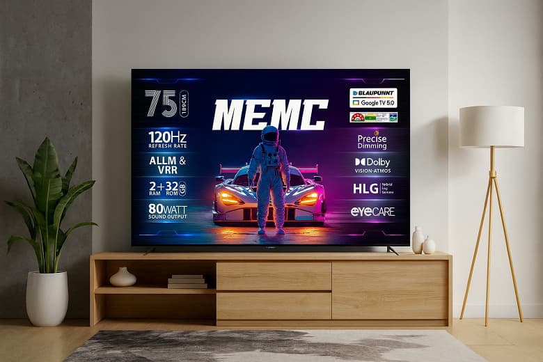 Доступные телевизоры Blaupunkt SonicQ QLED с 4K, MEMC 120 Гц и 80-Вт звуком Доступные телевизоры Blaupunkt SonicQ QLED с 4K, MEMC 120 Гц и 80-Вт звуком