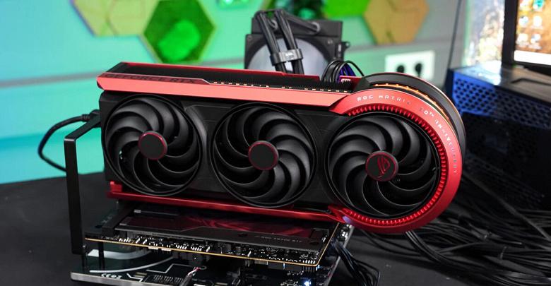 Редкая и дорогая Asus ROG Matrix GeForce RTX 5090 — самая мощная «из коробки» видеокарта, обгоняющая RTX Pro 6000 Blackwell