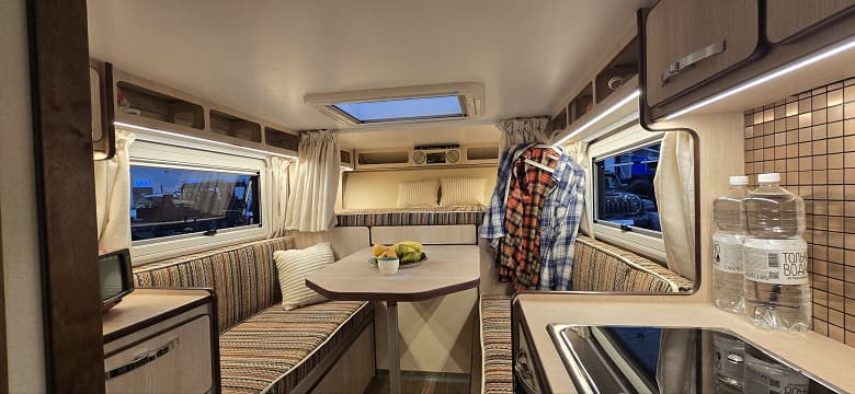 В России построили просторный автодом на базе «Волги»