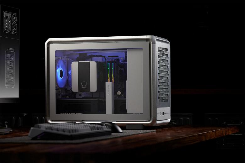 Cooler Master анонсировала модульный компактный перевёртыш MasterFrame 400 Mesh для плат microATX и Mini-ITX
