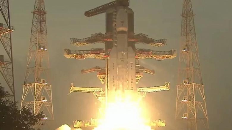 ISRO запустило на орбиту рекордно тяжёлый для Индии спутник ISRO запустило на орбиту рекордно тяжёлый для Индии спутник