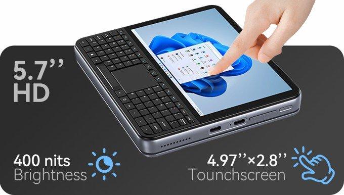 OmniOne Pocket PC — карманный Windows-ПК с 5,7″ экраном, физической клавиатурой и весом 330 г