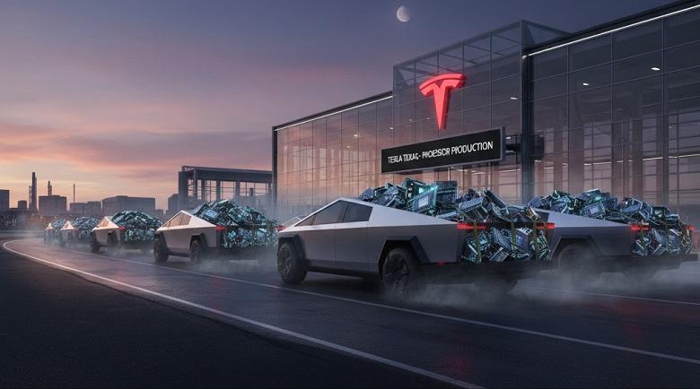 Маск намерен превратить Tesla в производителя чипов и построить для этого гигафабрику Маск намерен превратить Tesla в производителя чипов и построить для этого гигафабрику