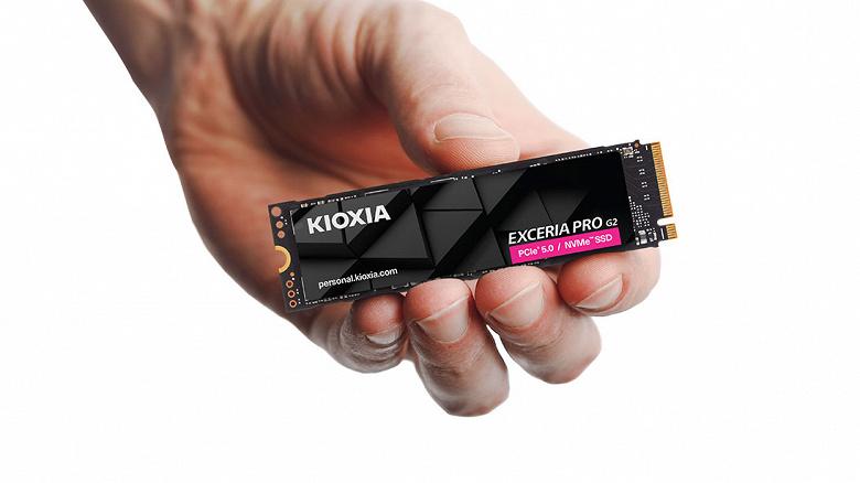 Kioxia анонсировала сверхбыстрые SSD Exceria Pro G2 с интерфейсом PCIe 5.0 без штатного охлаждения Kioxia анонсировала сверхбыстрые SSD Exceria Pro G2 с интерфейсом PCIe 5.0 без штатного охлаждения