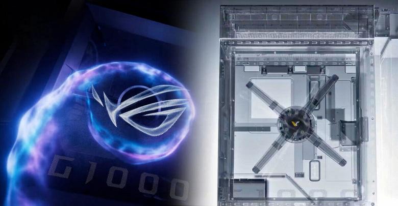 Asus представила тизер корпуса ROG G1000 с голографическим дисплеем AniMe Holo Asus представила тизер корпуса ROG G1000 с голографическим дисплеем AniMe Holo