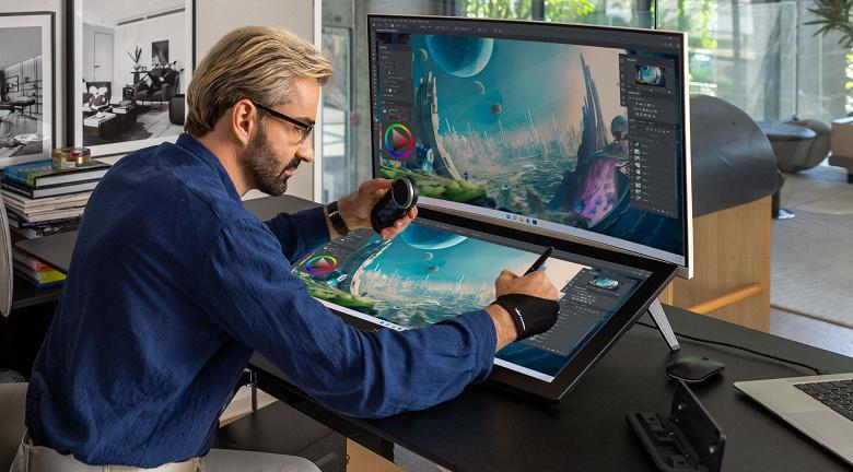 Huion Kamvas Pro 27: 27-дюймовый цифровой перьевой экран с 16 384 уровнями чувствительности к нажатию