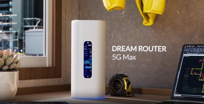 Ubiquiti отвечает TP-Link и Xiaomi новым Dream Router 5G Max с 5G/Wi-Fi 7, SFP+, eSIM и UniFi OS