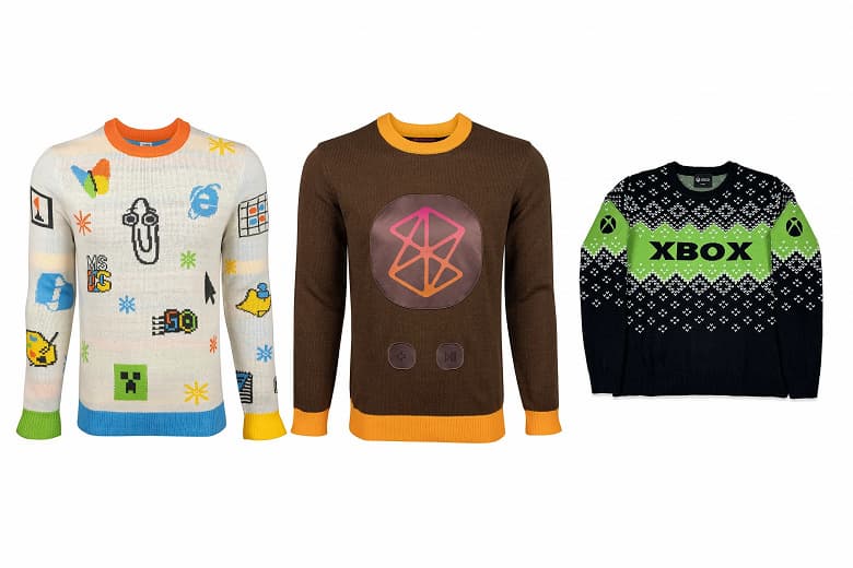 Microsoft снова представила «безобразные» свитеры – выберите один из трёх вариантов Microsoft снова представила «безобразные» свитеры – выберите один из трёх вариантов