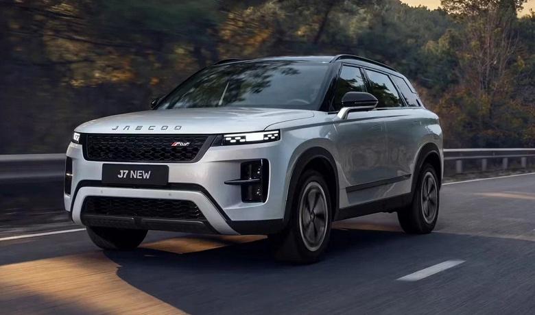 Обновленный Jaecoo J7 в стиле Range Rover Evoque: 186 сил, полный ...