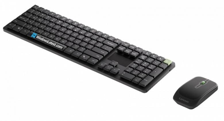 Lenovo представила клавиатуру и мышь с бесконечной автономностью