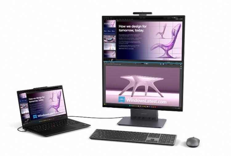 Lenovo ThinkCentre X AIO Aura Edition: новый моноблок с необычным «квадратным» экраном 16:18
