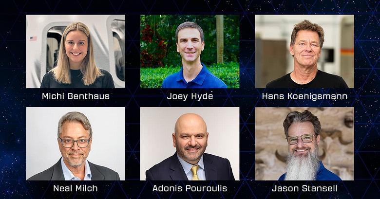 Blue Origin объявила состав экипажа суборбитального полёта New Shepard NS-37
