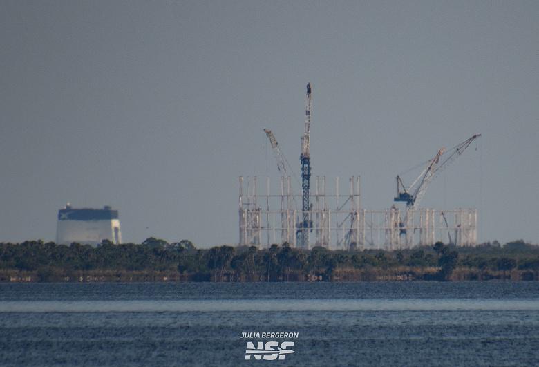 Кадр масштабного комплекса Gigabay, рассчитанного на сборку тысячи Starship в год
