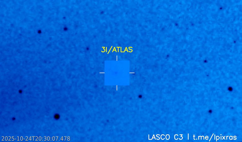 Солнечная плазма обрушилась на «Межзвёздный корабль» 3I/ATLAS: появились уникальные кадры Солнечная плазма обрушилась на «Межзвёздный корабль» 3I/ATLAS: появились уникальные кадры
