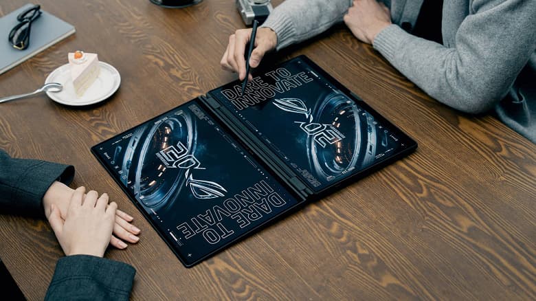 Ноутбук с двумя 16-дюймовыми 3K-OLED-экранами и вообще без клавиатуры. Представлен Asus ROG Zephyrus Duo 2026