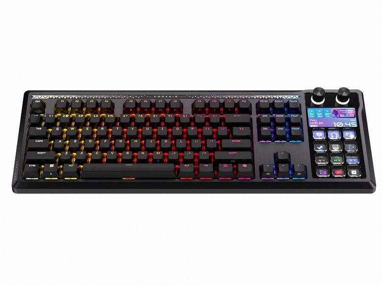 Corsair встроила Stream Deck прямо в клавиатуру