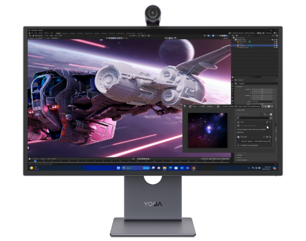 Lenovo представила монитор Yoga Pro 27UD-10 с массивной 4K-камерой на верхней грани Lenovo представила монитор Yoga Pro 27UD-10 с массивной 4K-камерой на верхней грани
