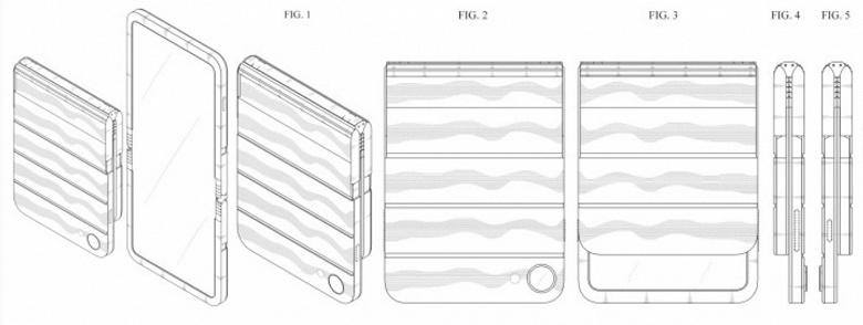 Samsung запатентовала смартфон-раскладушку, способную складываться наизнанку Samsung запатентовала смартфон-раскладушку, способную складываться наизнанку
