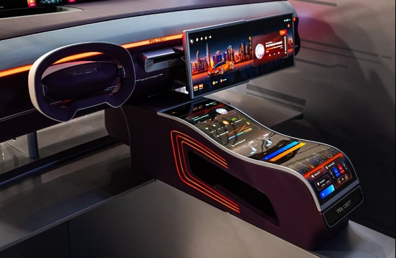 Телевизор HVA Ultra Infinity View и первый в мире раздвижной автомобильный экран. Что показала TCL на CES 2026