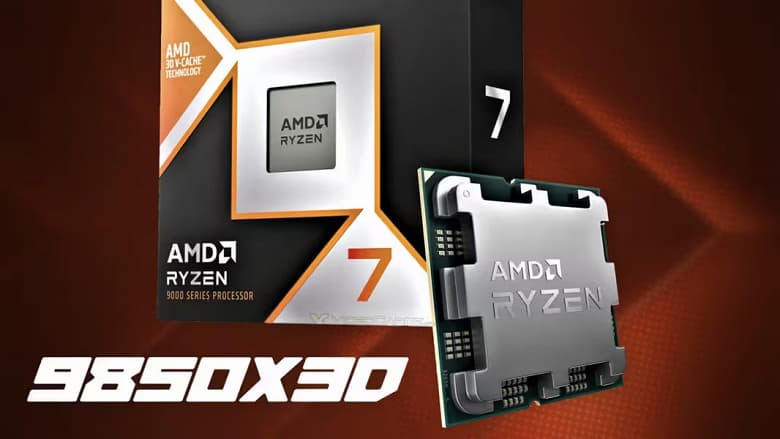 Частота выше, скорость та же: Ryzen 7 9850X3D не смог обойти 9800X3D в первых тестах Частота выше, скорость та же: Ryzen 7 9850X3D не смог обойти 9800X3D в первых тестах
