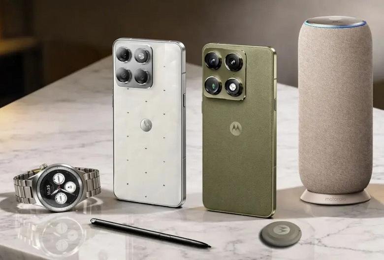 На одном изображении показали новый флагман Motorola со стилусом и линейку сопутствующих гаджетов