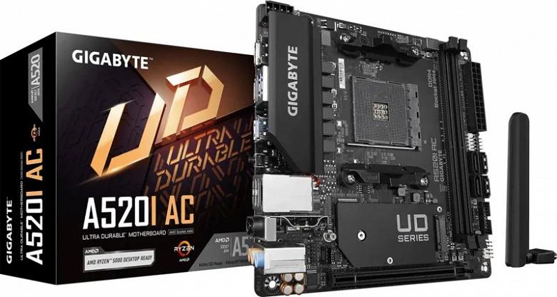 Gigabyte продлевает актуальность AM4: представлены четыре новые материнские платы на чипсетах A520 и B550 Gigabyte продлевает актуальность AM4: представлены четыре новые материнские платы на чипсетах A520 и B550