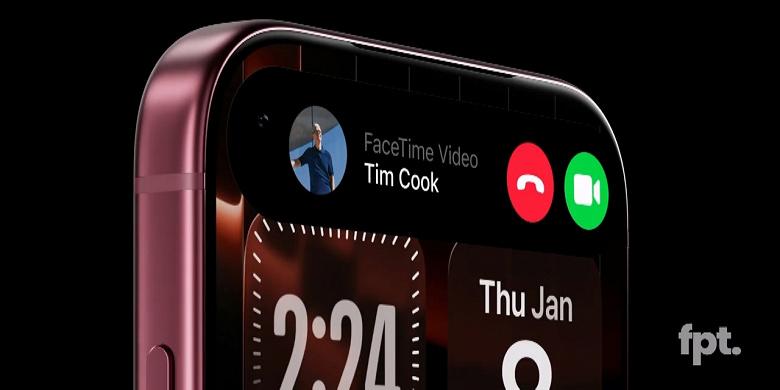Интерфейс iPhone 18 Pro на рендерах