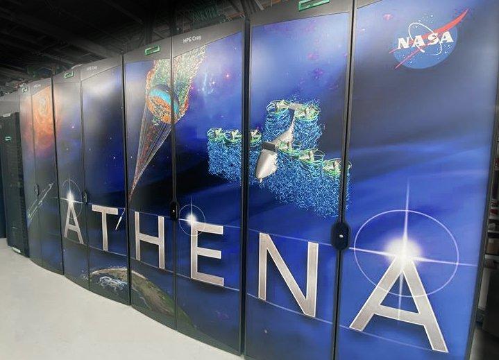 NASA ввела в строй Athena — свой рекордный по производительности и экономичности суперкомпьютер