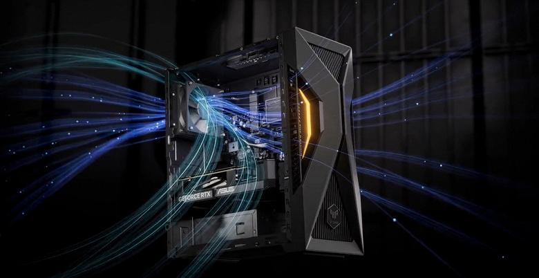 GeForce с 8 ГБ либо Radeon с 16 ГБ и странная система охлаждения. Представлен игровой ПК ПК TUF Gaming TM500
