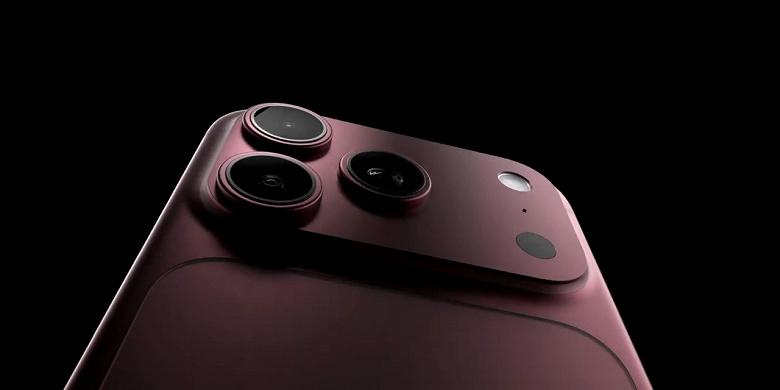 Визуализация фронтальной панели iPhone 18 Pro