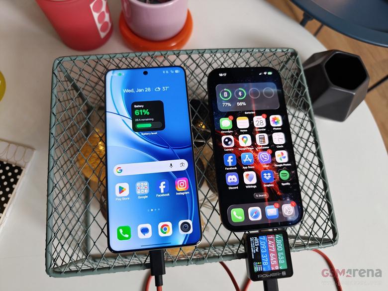 Насколько эффективно Realme P4 Power на 10 000 мАч заряжает iPhone: результаты теста GSM Arena Насколько эффективно Realme P4 Power на 10 000 мАч заряжает iPhone: результаты теста GSM Arena