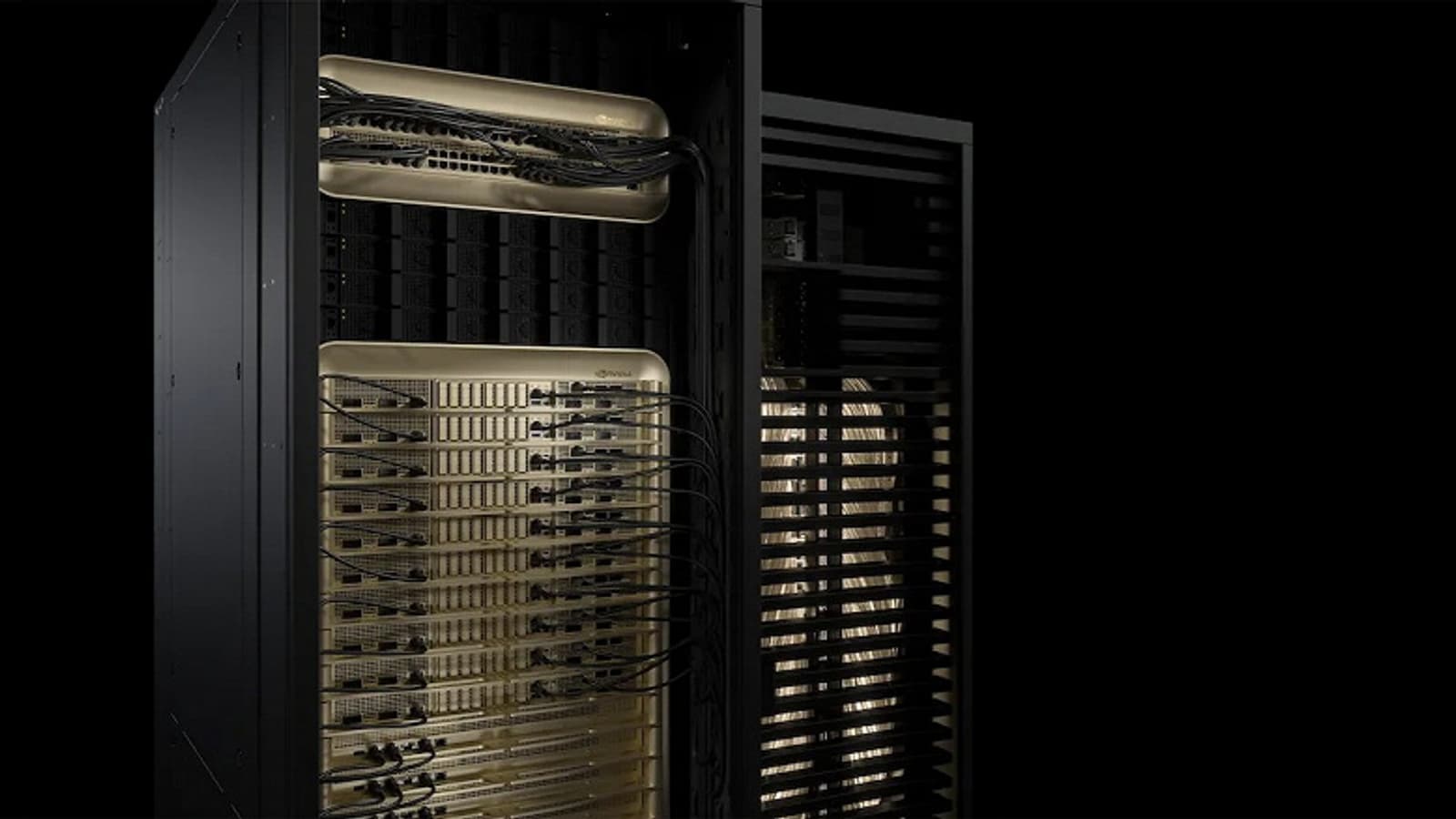 Впечатляющий скачок производительности Nvidia: сравнение серверных стоек Blackwell Ultra GB300 и GB200 выявило огромный прирост мощности Впечатляющий скачок производительности Nvidia: сравнение серверных стоек Blackwell Ultra GB300 и GB200 выявило огромный прирост мощности
