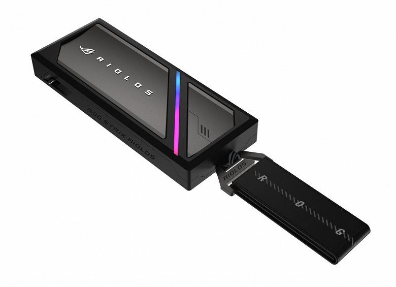 Asus анонсировала защищённый корпус для SSD ROG Strix Aiolos: надёжность важнее компактности Asus анонсировала защищённый корпус для SSD ROG Strix Aiolos: надёжность важнее компактности